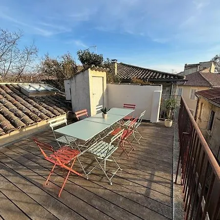 Maison Climatisee Avec Parking Et Rooftop Aviñón